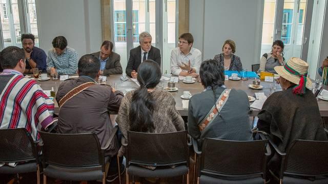 Encuentro del Alcalde Peñalosa con los cabildos