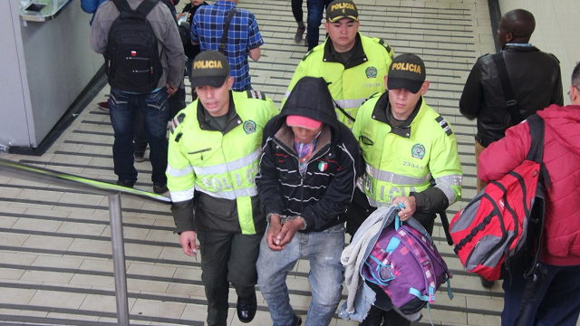 Fuerte ofensiva a la criminalidad de la ciudad hizo la policía con el Plan Metropoli - Foto: Policía Bogotá