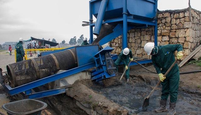 Planta de tratamiento de residuos - FOTO: Prensa Acueducto Bogotá