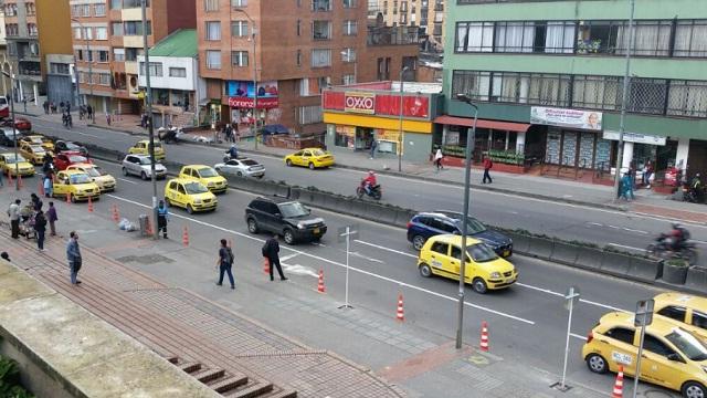 Servicio de taxis en Bogotá - Foto: Prensa Secretaría de Movilidad 