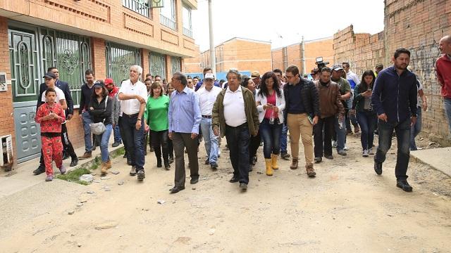 Barrio Unir en Engativá - Foto: Alcaldía Bogotá