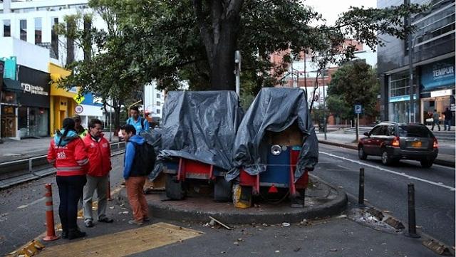 Así se recuperó el espacio público en la Zona Rosa. Foto: Dadep.