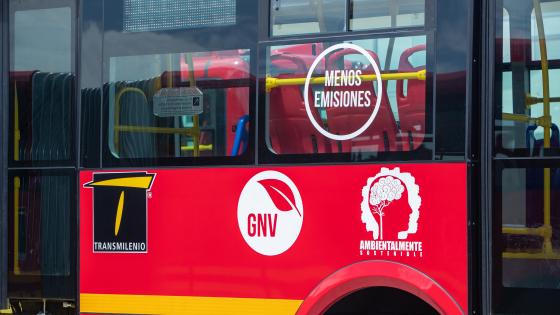 Flota de TransMilenio que contamina menos 