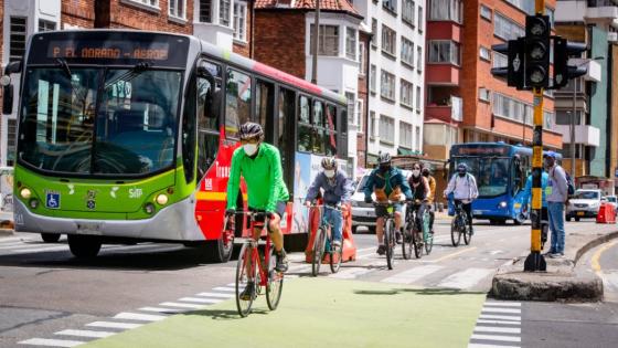 Carrera Séptima: bicicletas