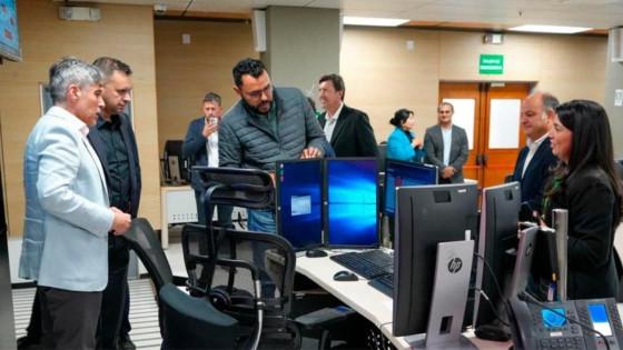 Argentinian Delegation Visits Bogotá’s C4, a Model Emergency Response