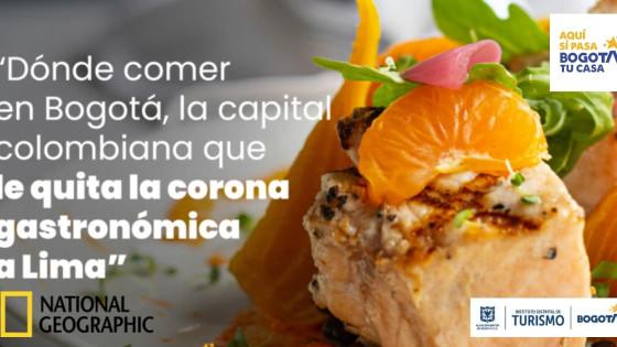 Conoce cinco restaurantes de Bogotá del ranking de National Geographic 2025