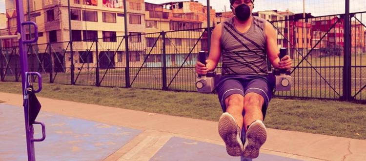 Gimnasio en el parque