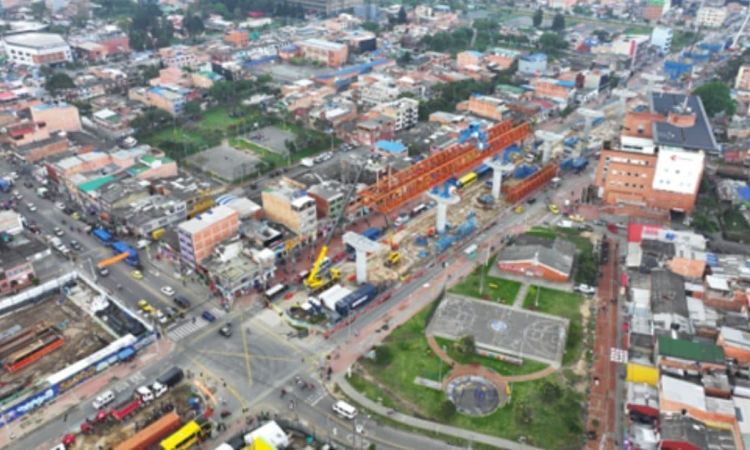 Movilidad en Bogotá obras Metro avenida Primero de Mayo y calle 42 sur