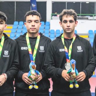 Equipo de Bogotá puntea la medallería y liderazgo en Juegos Nacionales