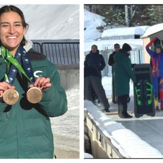 Orgullo de Bogotá: Laura Varga y sus dos oros en la Copa Norte América