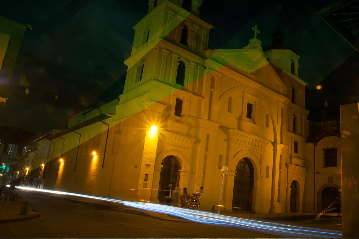 Iglesia de la candelaria en Bogotá 