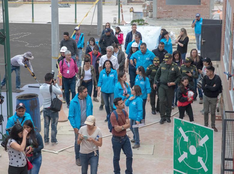 La localidad de Engativá contará con 1470 nuevos cupos estudiantiles - Foto: Alcaldía de Bogotá.