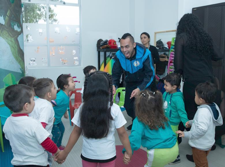 Niños y niñas menos de cuatro años disfrutarán del nuevo jardín - Foto: Alcaldía de Bogotá.