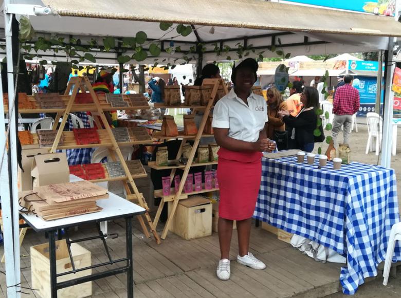 Late Chocó, emprendimiento chocoano que evidencia un chocolate autentico de las comunidades del Pacífico Colombiano - Foto: Archivo de Bogotá.