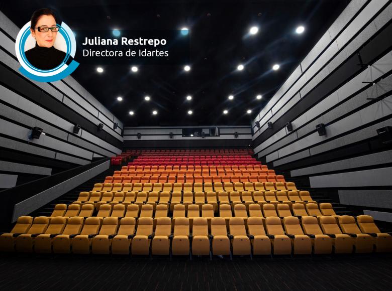  "El Idartes lega a la ciudad en sus 481 años dos equipamientos en operación de primer nivel, la Cinemateca de Bogotá y el teatro El Ensueño de Ciudad Bolívar". Juliana Restrepo, directora de Idartes