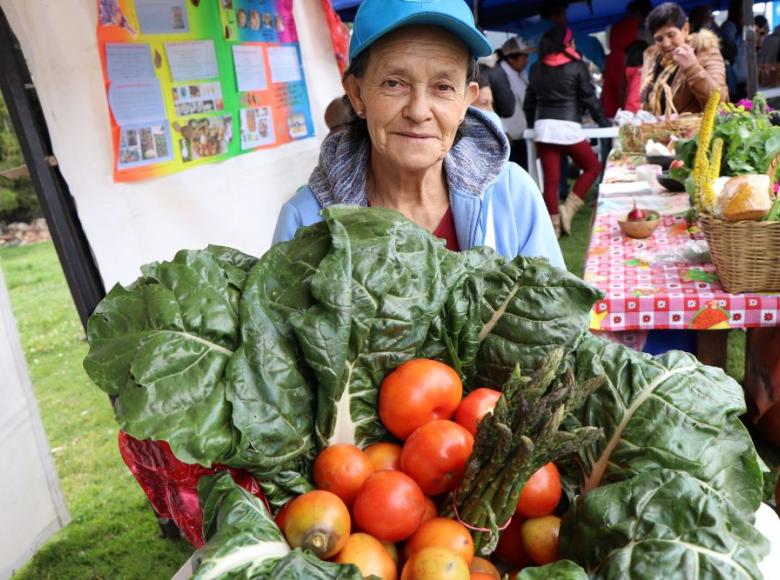 Hortalizas, frutas, gastronomía, artesanías, semillas ancestrales y amasijos preparados con sus propias manos, evidenciaron sus tradiciones y el amor por conservarlas.