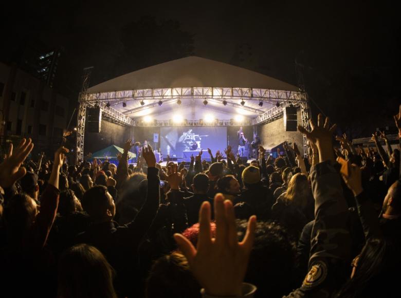 2.500 personas vibraron con los artistas del Festival Centro.