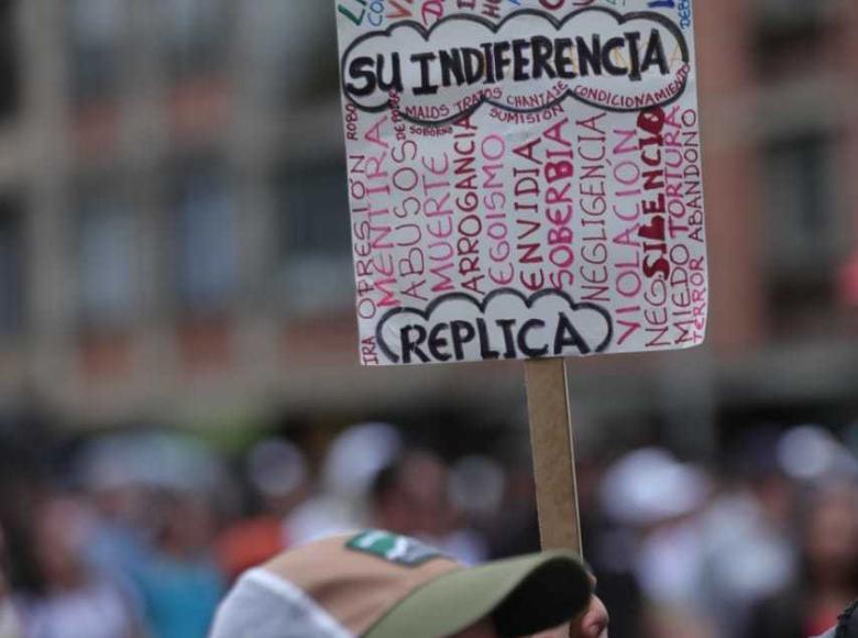 Marchas del 21 de febrero de 2020 en Bogotá