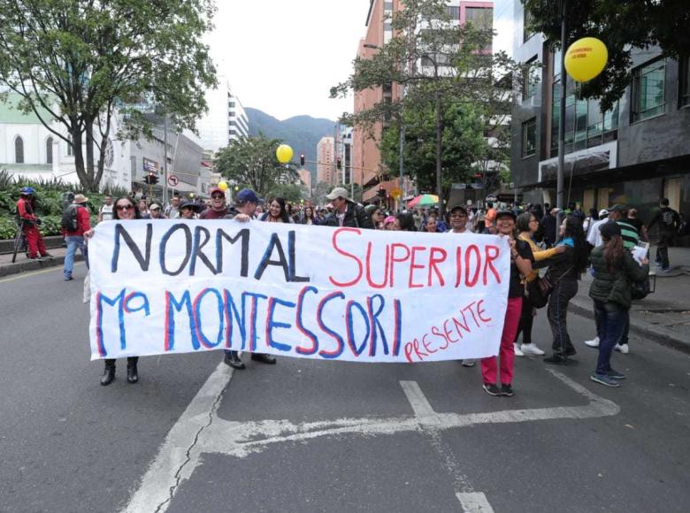 Marchas del 21 de febrero de 2020 en Bogotá