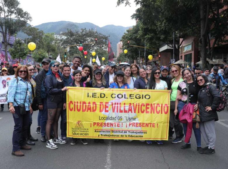 Marchas del 21 de febrero de 2020 en Bogotá