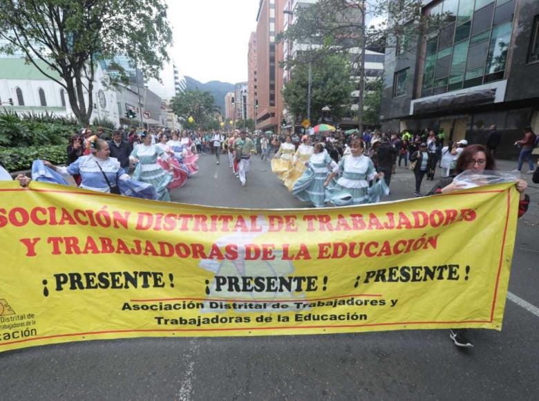 Marchas del 21 de febrero de 2020 en Bogotá