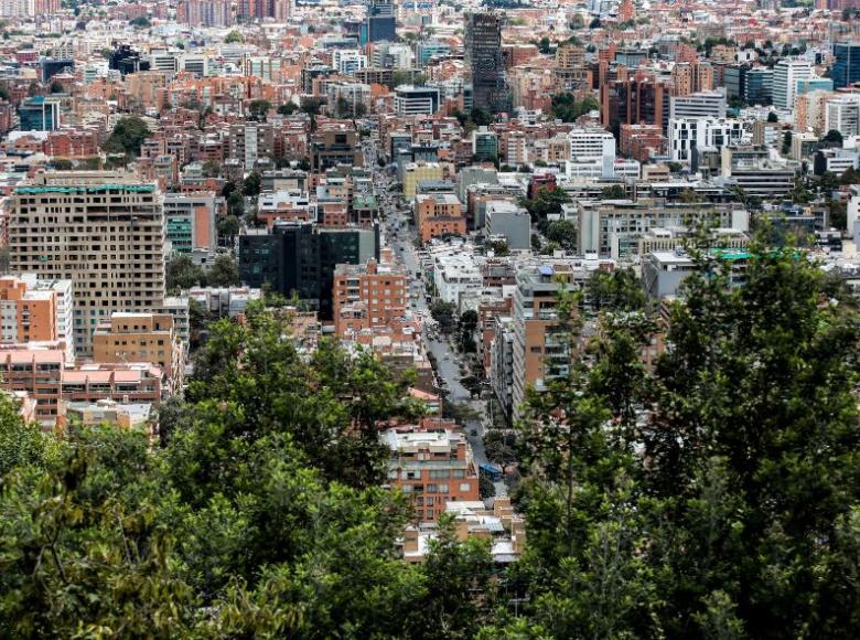 Panorámica de Bogotá