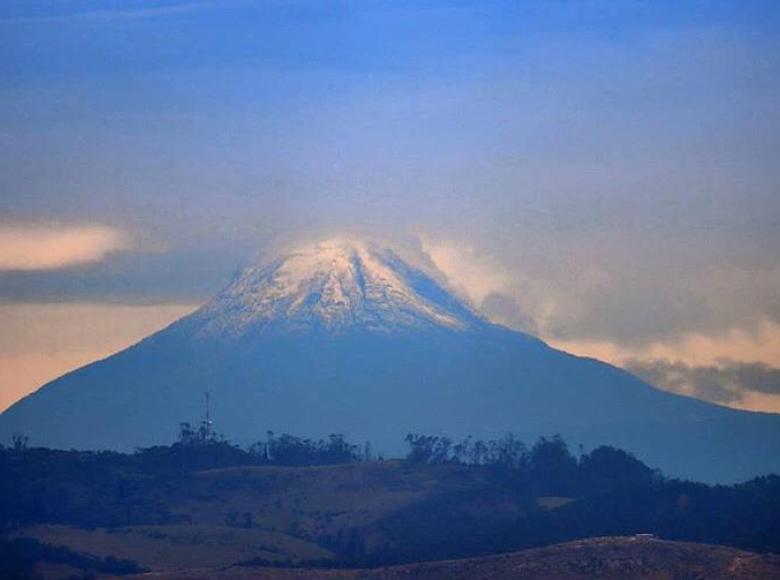 Aquí la majestuosidad del Nevado del Tolima captado en el lente del fotógrafo Inaldo Pérez.