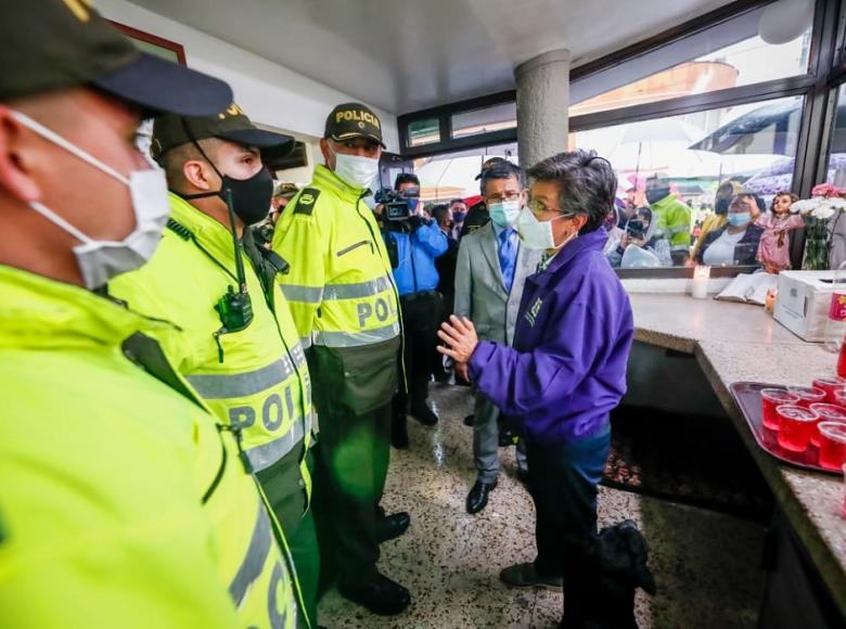 La Alcaldesa le recordó a la ciudadanía que la seguridad en los barrios no se verá afectada mientras se recuperan estas infraestructuras. 