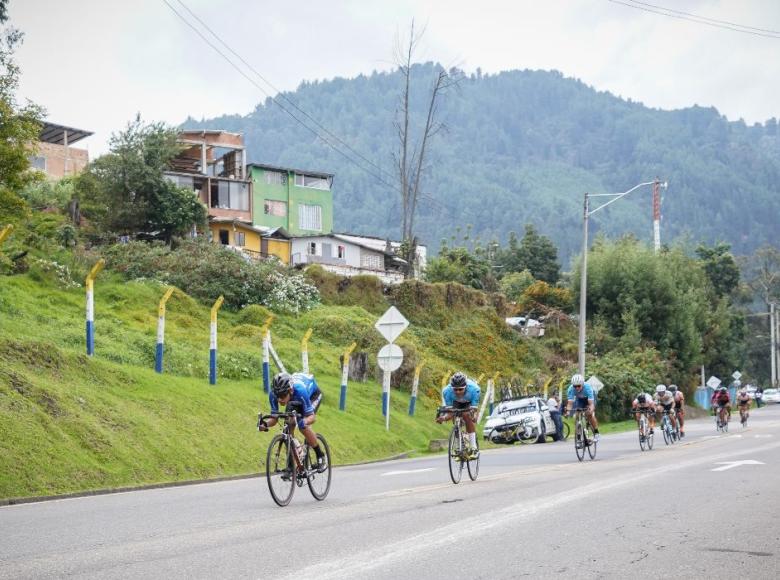 Final de la Vuelta a Colombia 2021 en Bogotá 