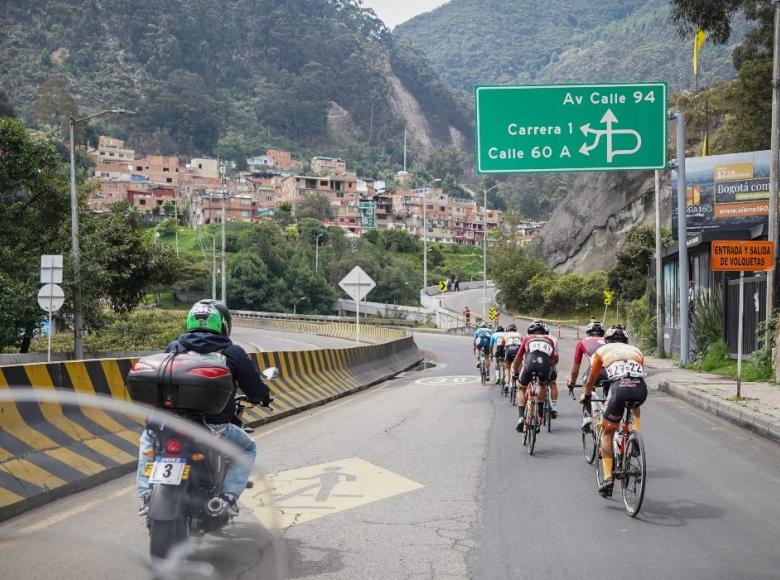 Final de la Vuelta a Colombia 2021 en Bogotá 