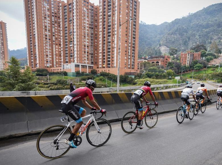 Final de la Vuelta a Colombia 2021 en Bogotá 