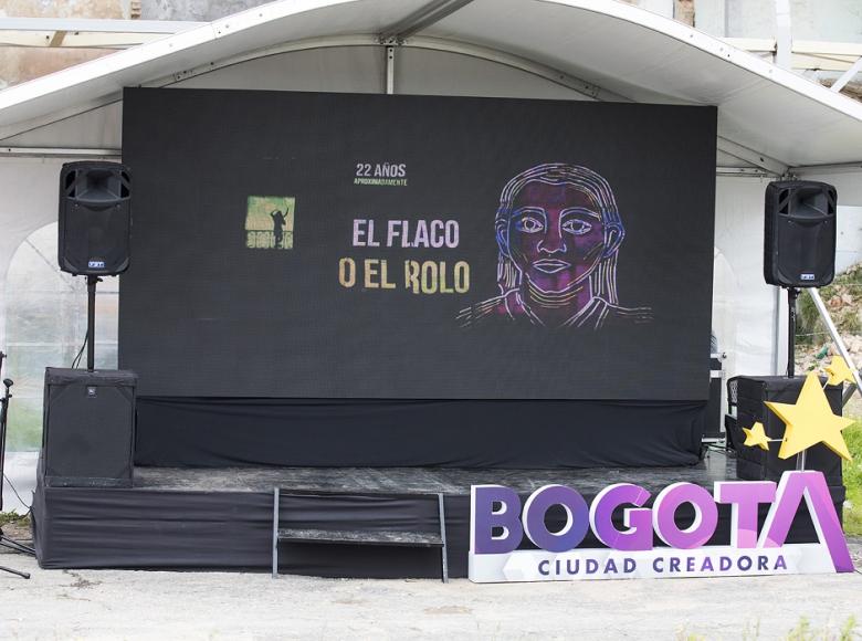 Homenaje a habitantes de calle y trabajadoras sexuales del centro de Bogotá que dejaron de ser vistos. Foto: FUGA.