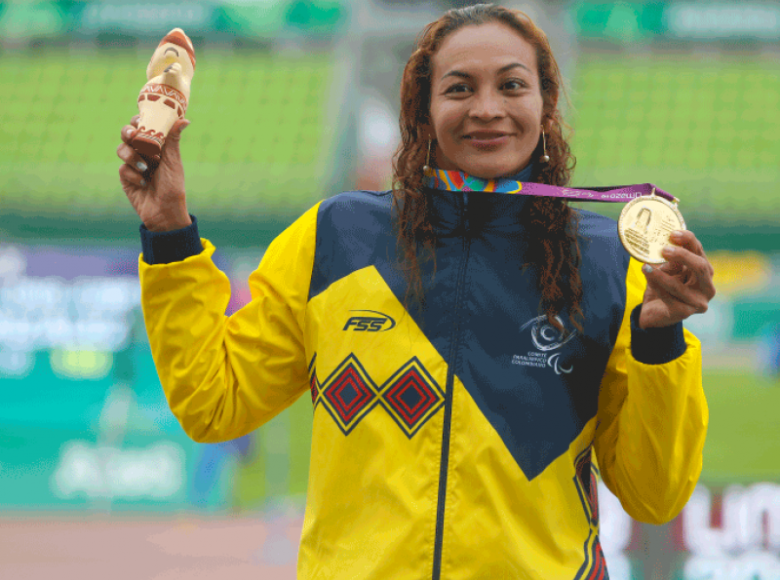 Martha Liliana Hernández, carta bogotana en los Juegos Paralímpicos. Foto: IDRD