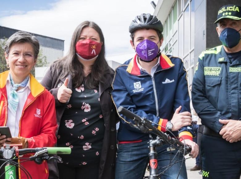 La alcaldesa, Claudia López, hizo recorrido por Kennedy