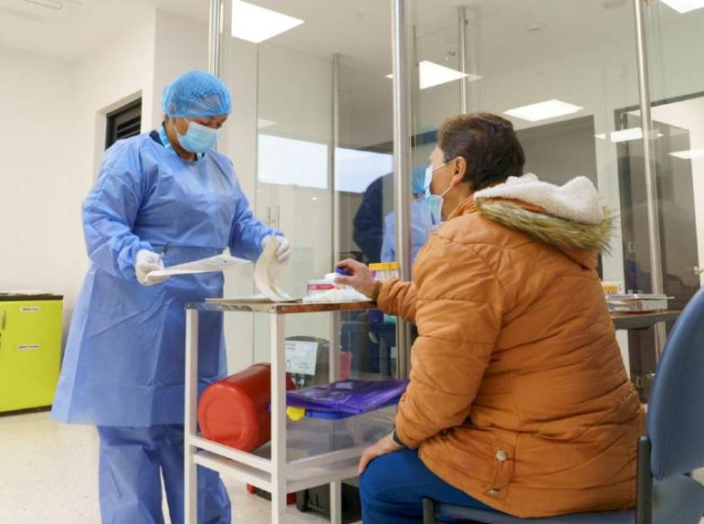 El Centro de Salud presta 16 servicios de salud como medicina general, laboratorio clínico, entre otras. 