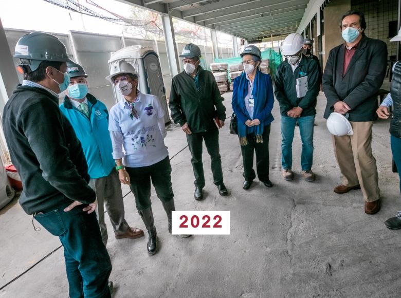 Entre 2021 y 2022 los avances de la obra fueron notables, como destacó la alcaldesa, Claudia López, en un recorrido de seguimientos para cumplir con el cronograma de entrega.