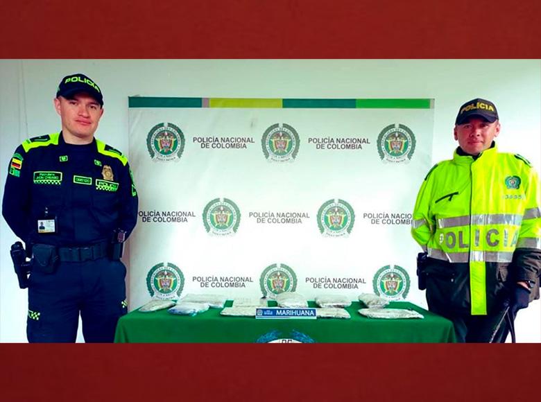 La Policía logró la incautación de 28.700 gramos de estupefacientes, que se encontraron en registro a bodegas de empresa de encomiendas.