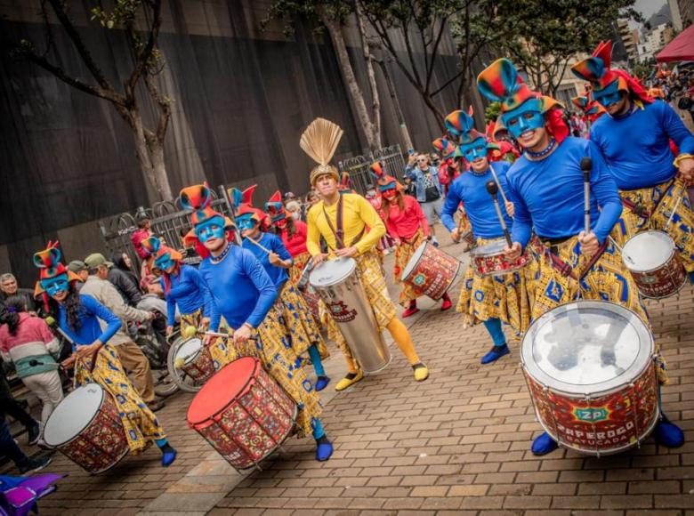 La música fue otra de las principales muestras artísticas que hicieron parte del homenaje a Bogotá, la ciudad multicultural.