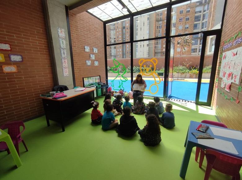 Las aulas de primera infancia benefician a 160 estudiantes que reciben sus clases en un espacio adecuado para su formación académica. 