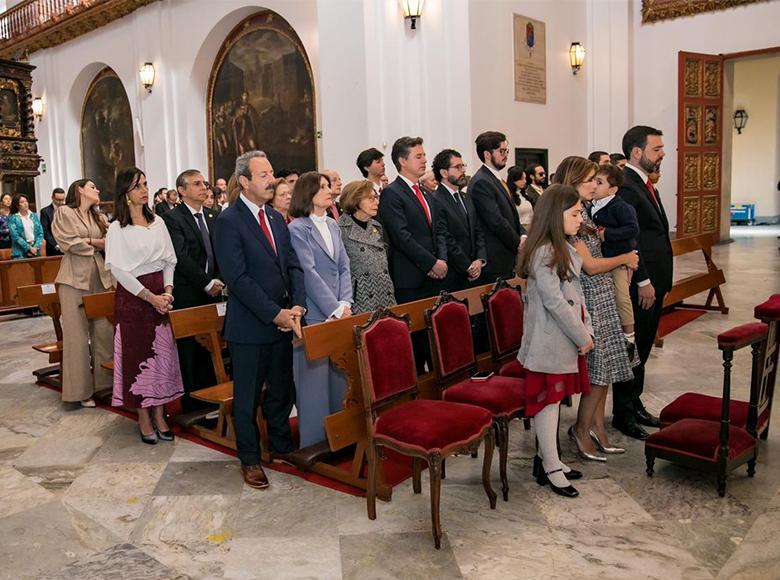 Previo a su posesión, el alcalde Carlos Fernando Galán asistió con su familia a una ceremonia eucarística en la Capilla del Sagrario de la Catedral Basílica Metropolitana de Bogotá. 