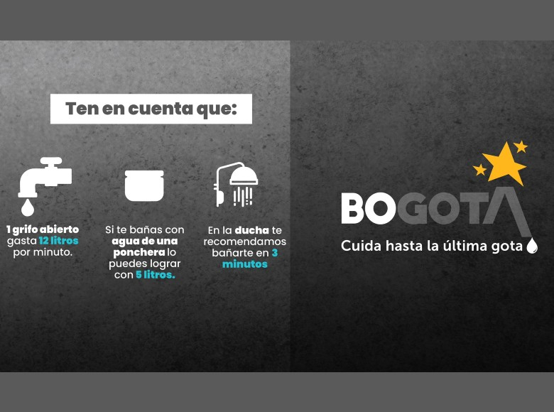 #CierreLaLlaveYa y ayuda a contribuir con el ahorro del agua en la ciudad. Recuerda que no se trata de guardar agua sino de consumir menos.