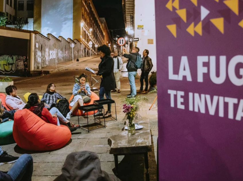 En la Calle de la fatiga se encuentra la Esquina Redonda del Bronx Distrito Creativo o la Fundación Gilberto Alzate Avendaño (FUGA).