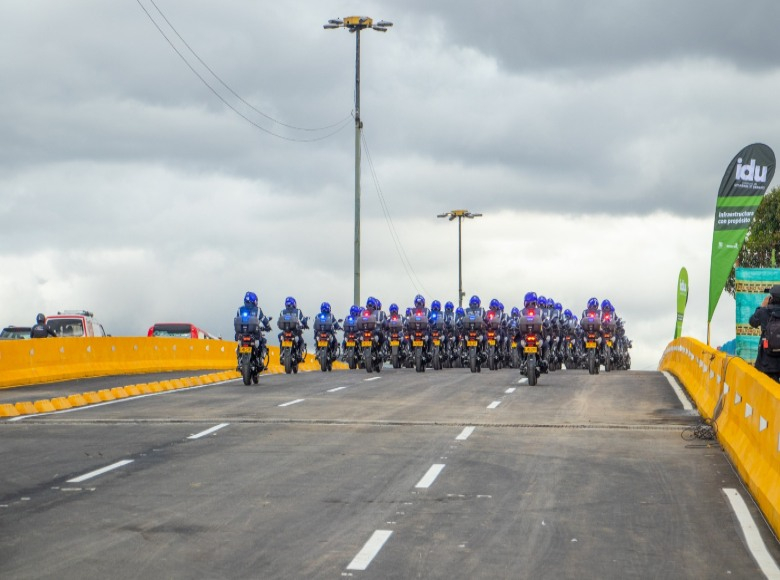 Estas motocicletas se suman a las 185 ya en servicio, elevando el total a 273 vehículos para apoyar las operaciones de los agentes en la ciudad.