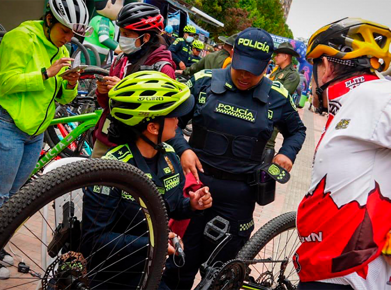 En lo corrido del 2024, el hurto a bicicletas en la ciudad se redujo en un 34 %; es decir, cerca de 1.600 casos menos en comparación al mismo periodo del año anterior.