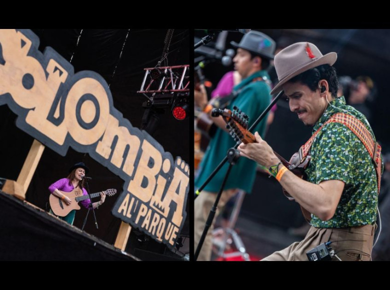 Las agrupaciones bogotanas Guaita y Los Vitocos dieron inicio al último día de Colombia al Parque, donde interpretaron temas que rendían homenaje a la música campesina y a otros ritmos tradicionales. 