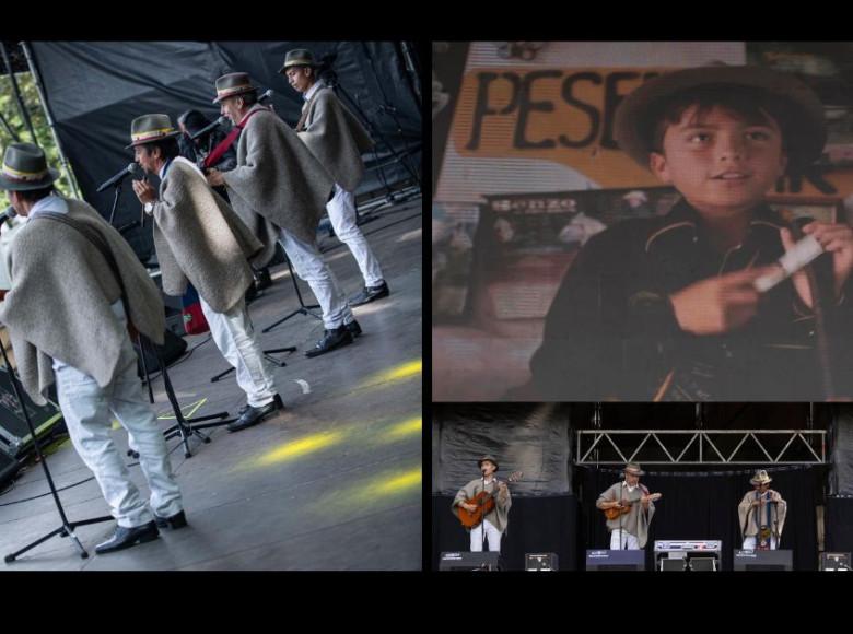 Desde 1996 el grupo Los Parientes representan la región cundiboyacense con su música y energía. Ahora ellos le dan inicio a la primera versión del festival Popular al Parque.