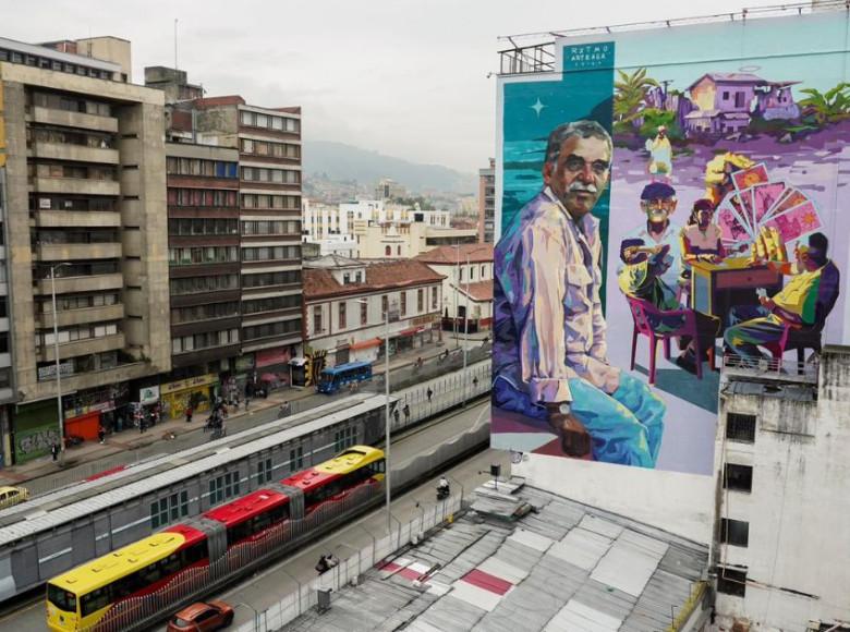 Esta obra puede ser apreciada en su totalidad por habitantes y turistas a partir del 8 de noviembre, al costado norte del edificio de la Carrera 10 #12 - 53 en San Victorino.