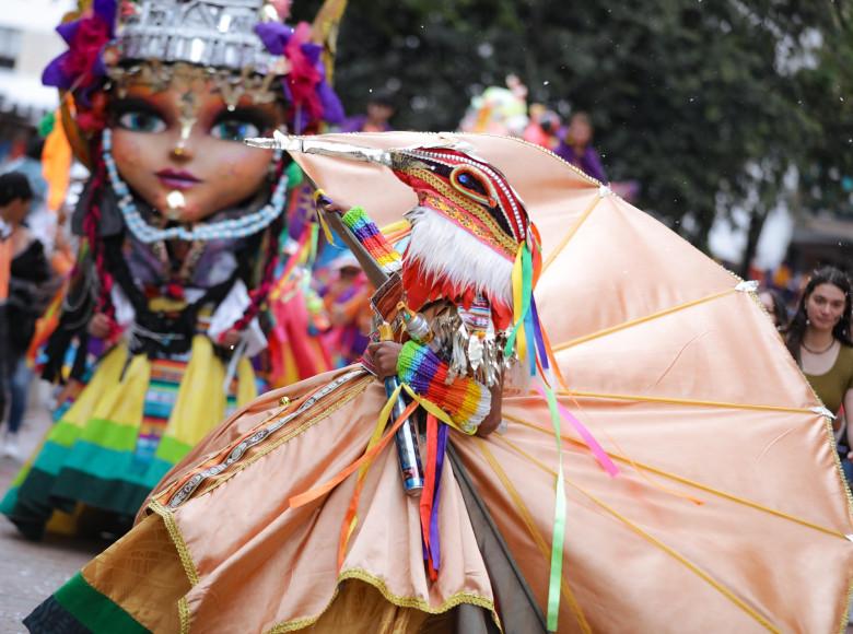 El recorrido comenzó en la FUGA, atravesó las principales calles de La Candelaria, y finalizó en la plazoleta de CityU.