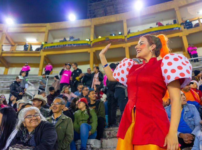 Este espectáculo está inspirado en el valor de la mujer como lideresa de un barrio.