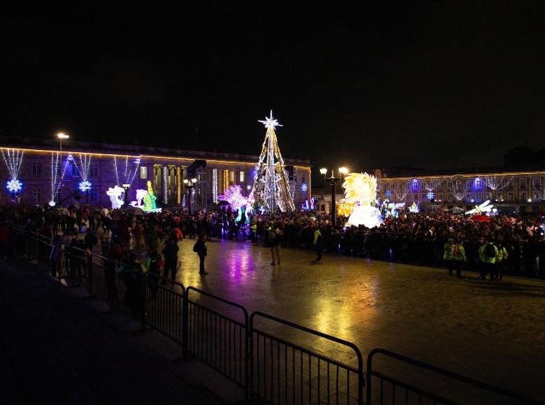 Desde el sábado 7 de diciembre fue encendida la iluminación navideña en Bogotá, mi Ciudad, mi Casa.